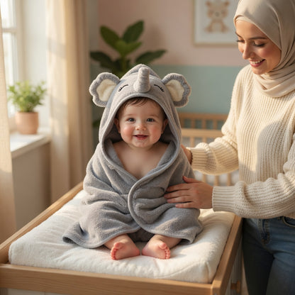 Baby Swaddle Bath Towel - Soft Wrap Design