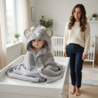 Baby Swaddle Bath Towel - Soft Wrap Design
